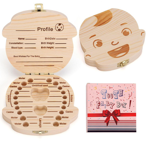 Nashrio baby tooth box - nashrio,