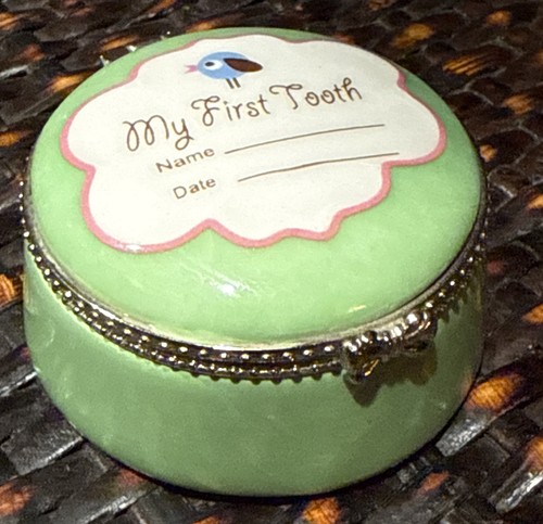 First tooth trinket box - first,