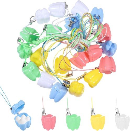 Pcs tooth necklace boxes - tooth,